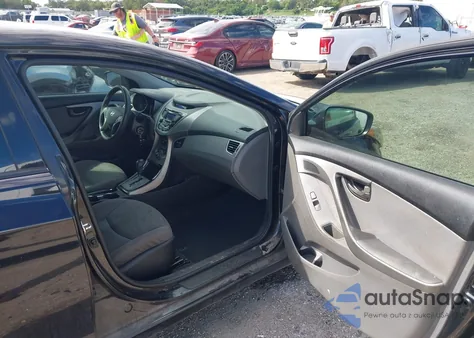 2013 Hyundai Elantra Gls from USA, damaged, VIN 5NPDH4AE4DH416637